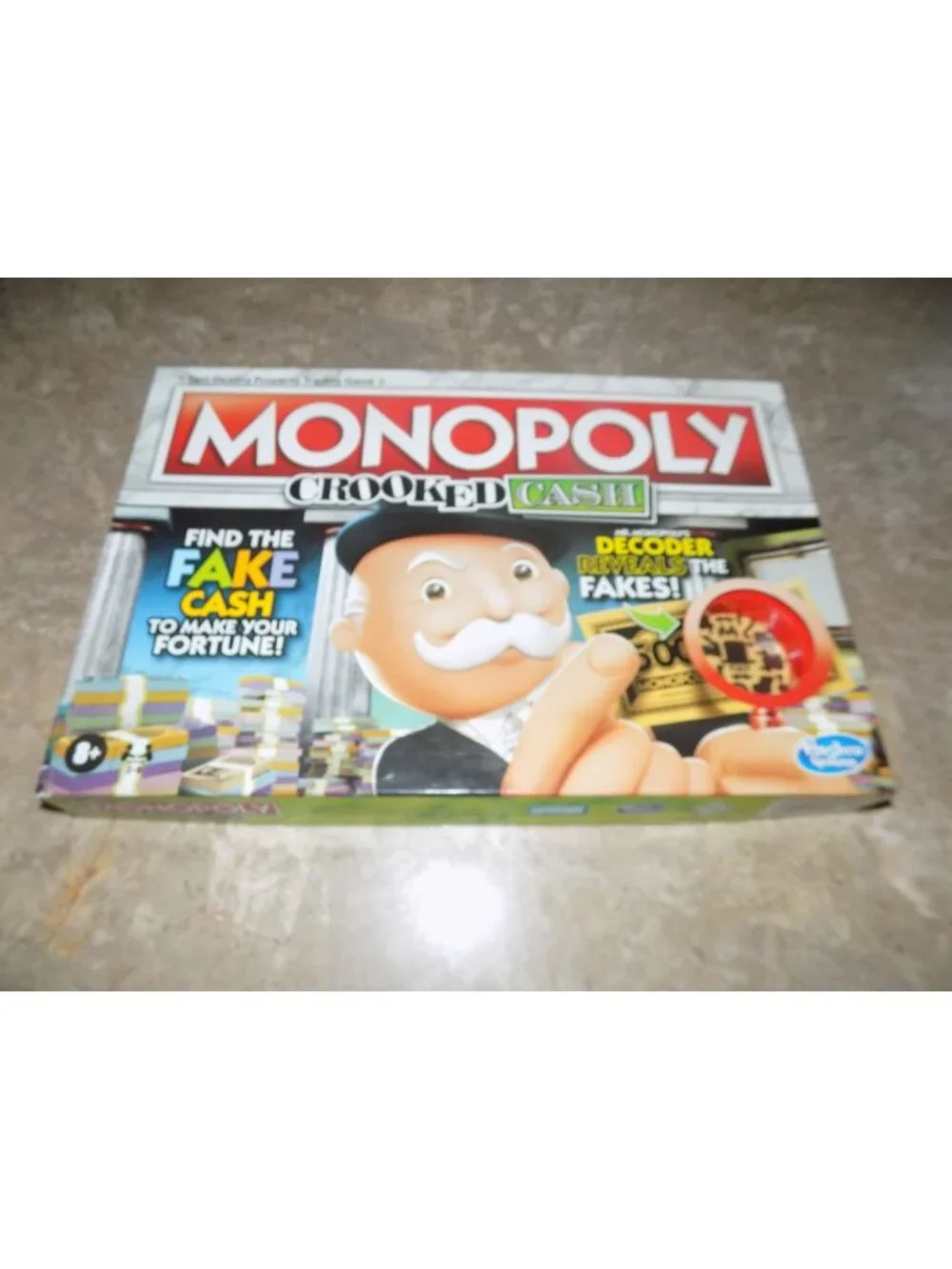 MONOPOLY Crooked Cash Board Game - Brand New and Sealed